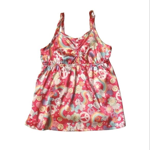 NWT Joe Boxer ☮ Peace Icons Girls Nightie - Picture 1 of 5